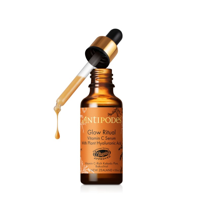ANTIPODES GLOW RITUAL Serum with vitamin C and plant hyaluronic acid 30 ml
