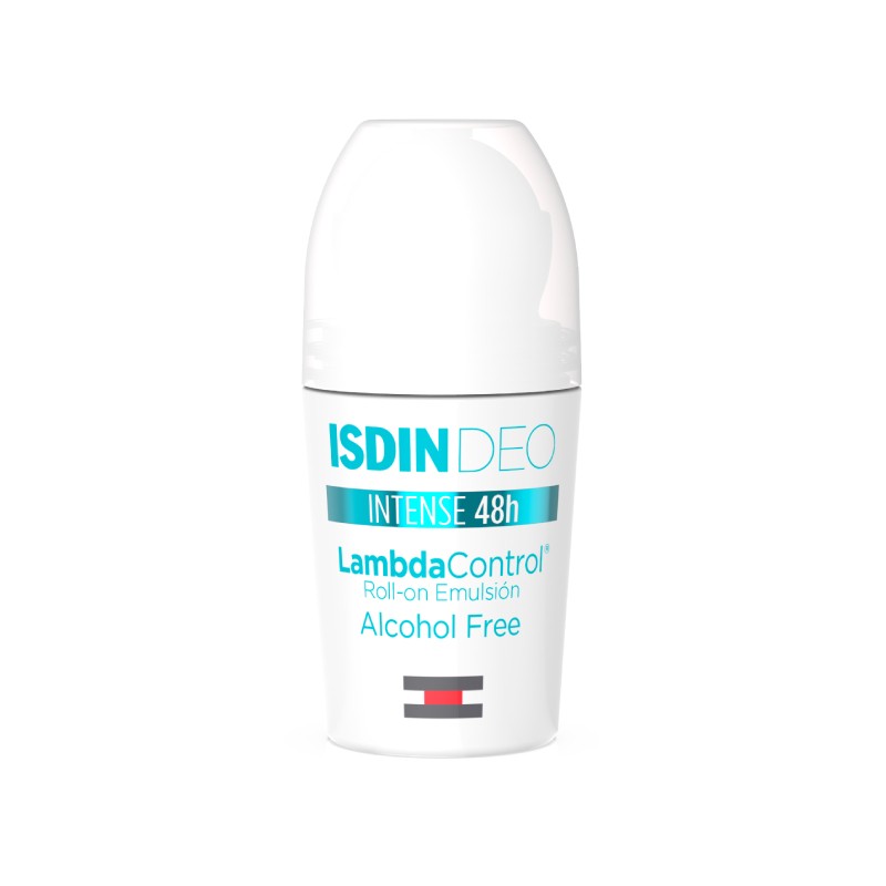 ISDIN Intense 48H Lambda Control Roller deodorant without alcohol 50 ml