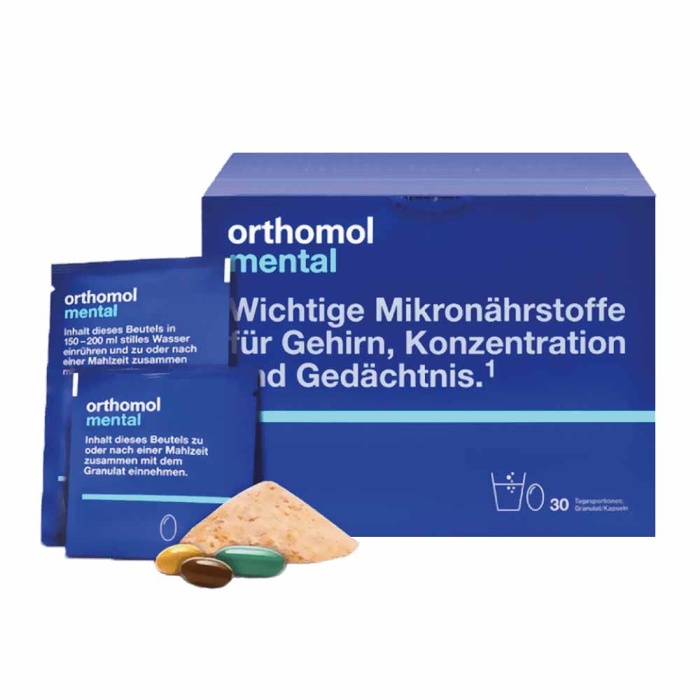 Orthomol mental powder + capsules N30