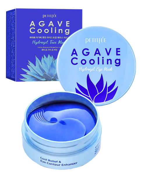 PETITFEE Agave Cooling Hydrogel eye pads 60 pcs