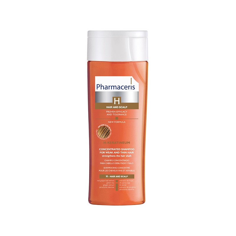 PHARMACERIS H Keratineum strengthening shampoo 250 ml