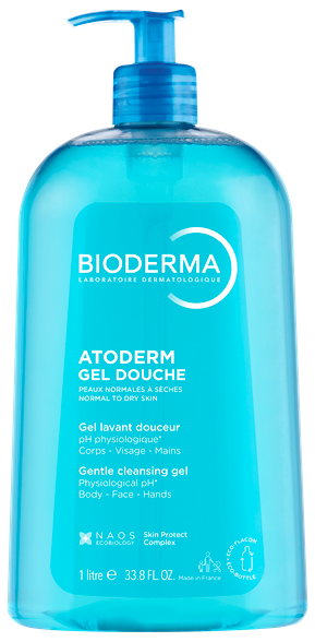 Bioderma Atoderm Gentle Shower Gel Nourishing Shower Gel For Dry Skin 1000ml