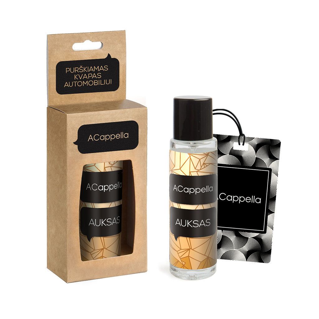 ACappella car fragrance spray with a box Gold 50 ml
