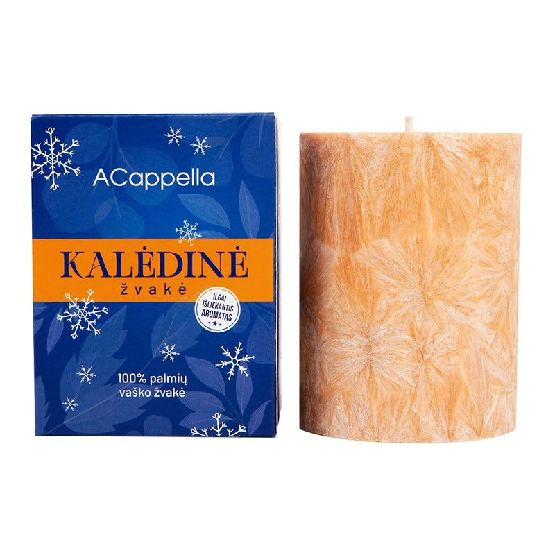 ACappella handmade scented candle Orange and cinnamon