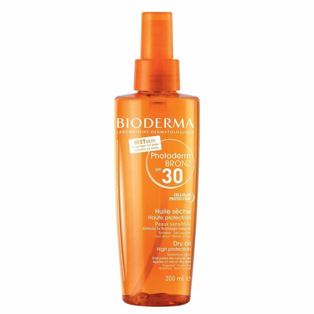 BIODERMA PhotoDERM Bronz SPF 30+ Dry oil to protect from sun 200 ml