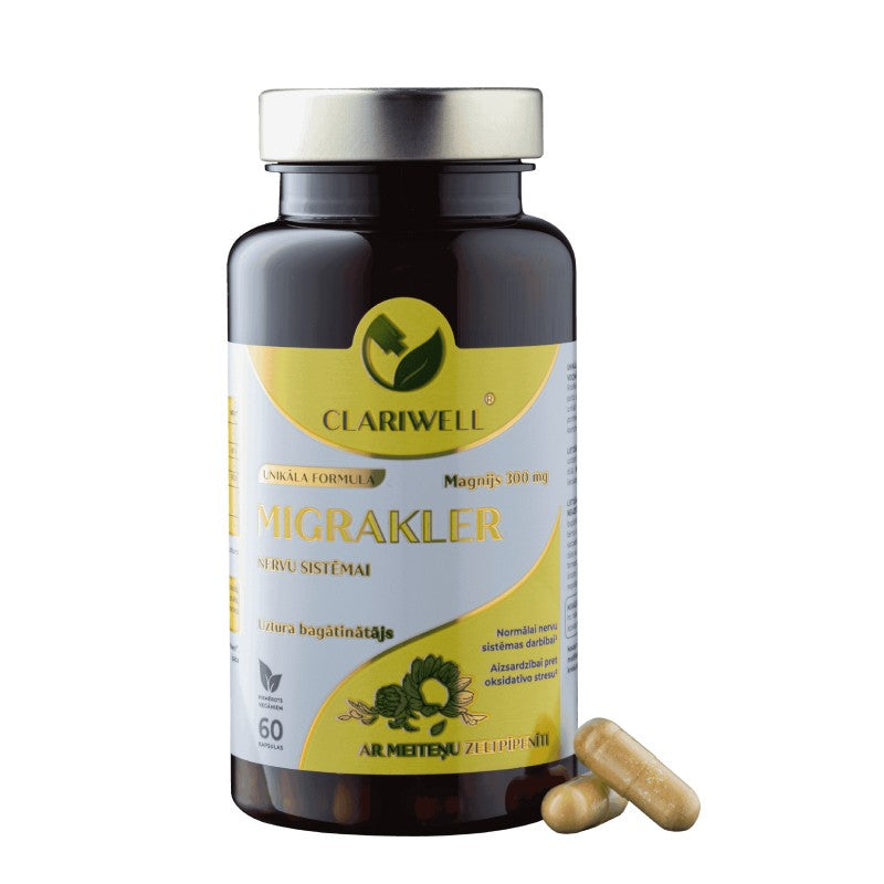 Clariwell Migrakler N60 capsules