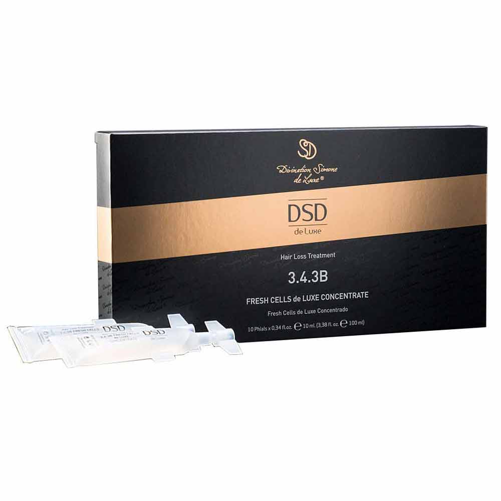 DSD de Luxe 3.4.3b Fresh Cells concentrate for hair growth 10x10 ml