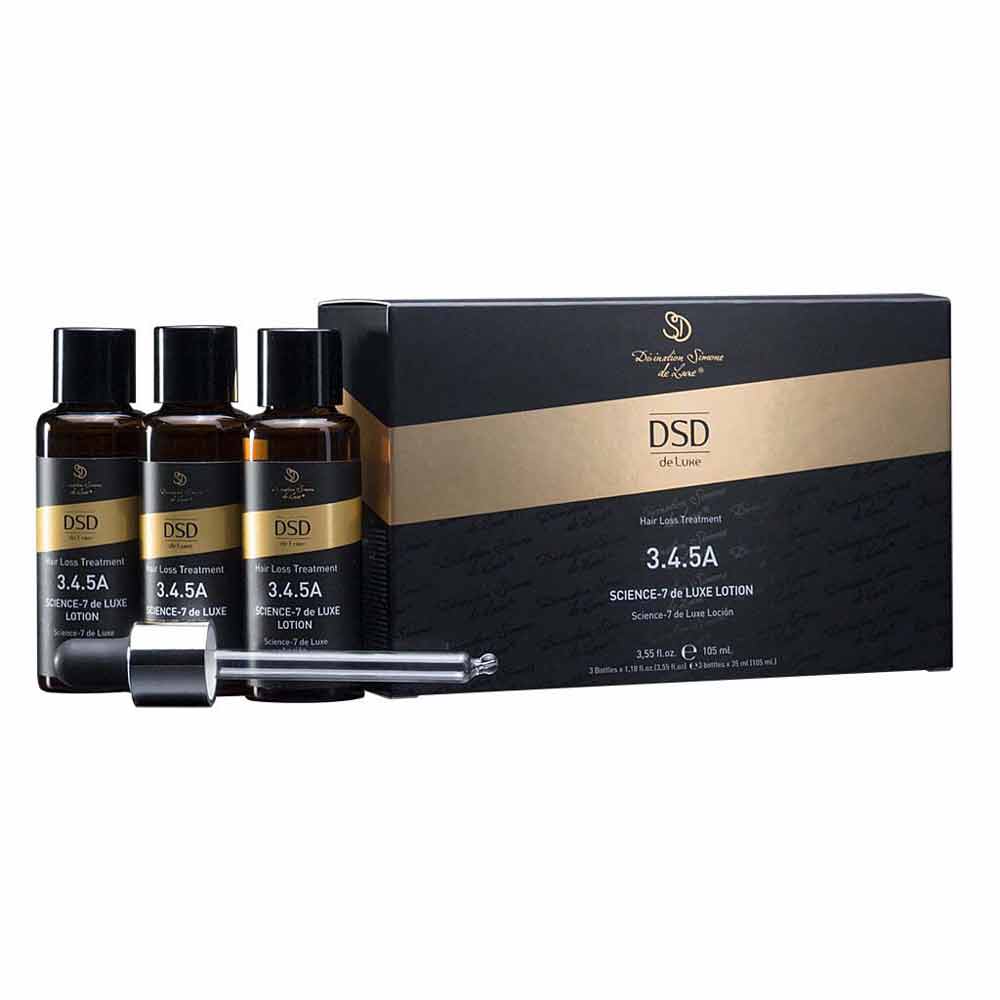DSD de Luxe Science-7 Lotion 3.4.5A Lotion for stimulation of hair growth 35 ml x 3