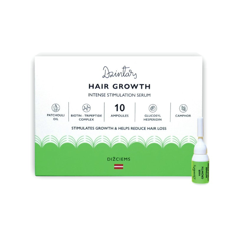 DZINTARS Dižciems hair growth serum 5 ml x N10