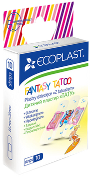 ECOPLAST Fantasy Tattoo a patch 10 pcs