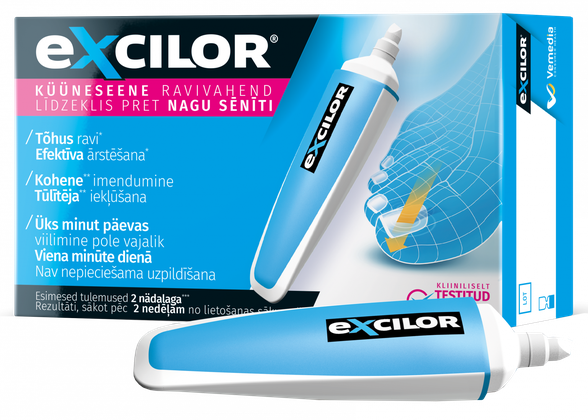 EXCILOR Penn remedy vs a nail fungus 3.3 ml