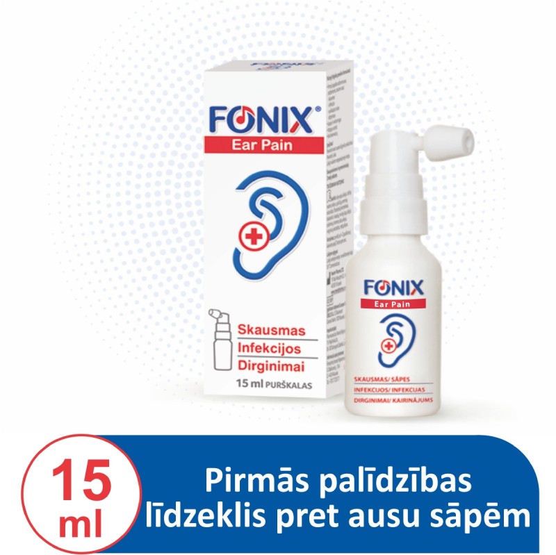 FONIX Ear Pain ear spray 15 ml
