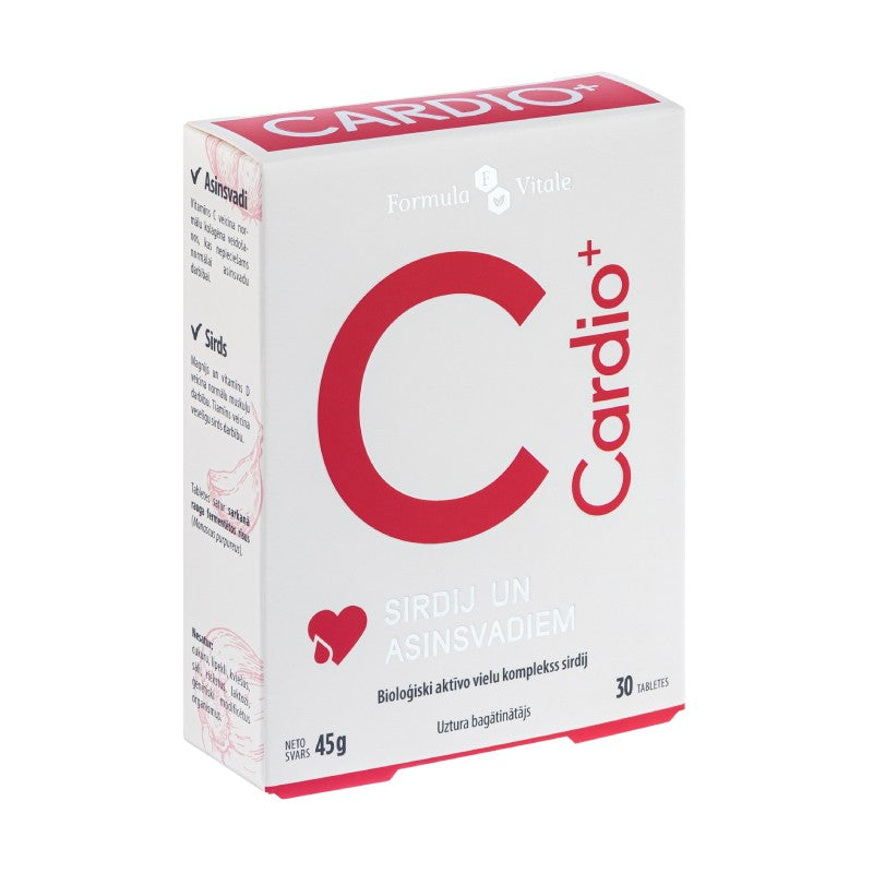 FORMULA VITALE Cardio+ tablets N30
