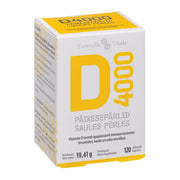 FORMULA VITALE Sun pearls Vitamin D 4000 capsules N120