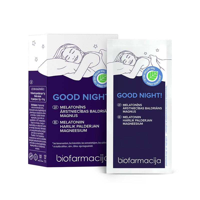 BIOFARMACIJA GOODNIGHT powder N14