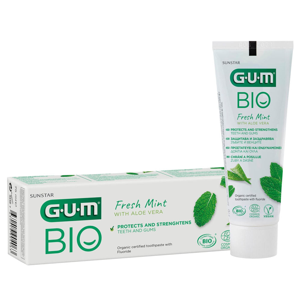 GUM BIO organic toothpaste with fluoride 75 ml