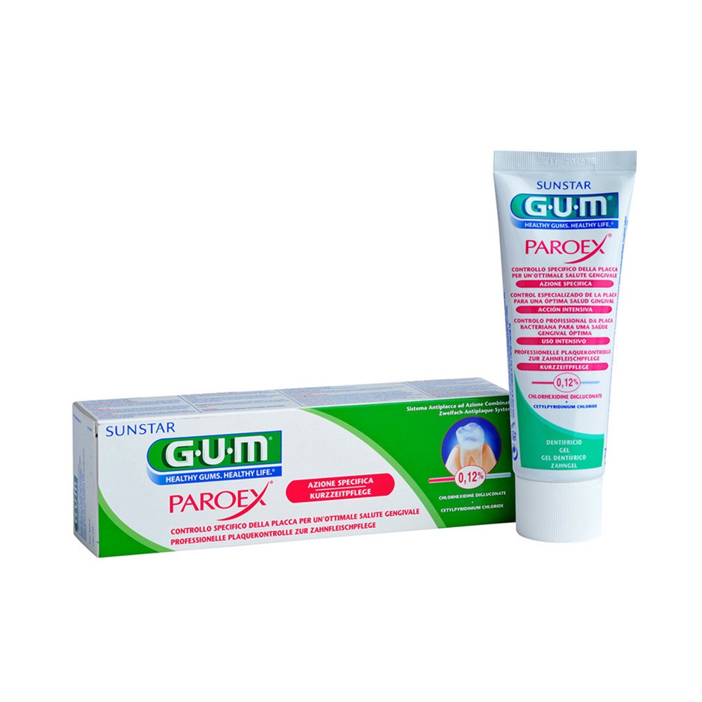 GUM Paroex 0.12% toothpaste-gel 75 ml