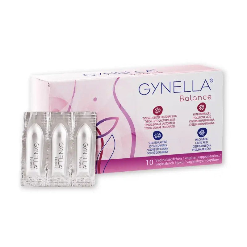 GYNELLA Balance vaginal suppositories N10