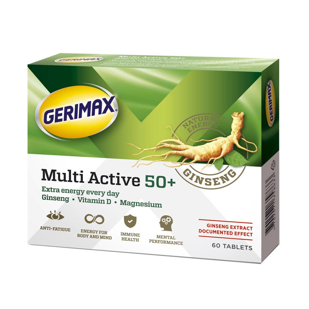GERIMAX Multi Active 50+ tablets N60
