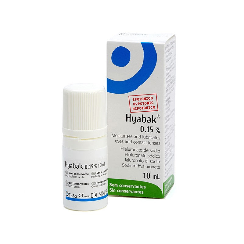 HYABAK 0.15% eye drops 10 ml