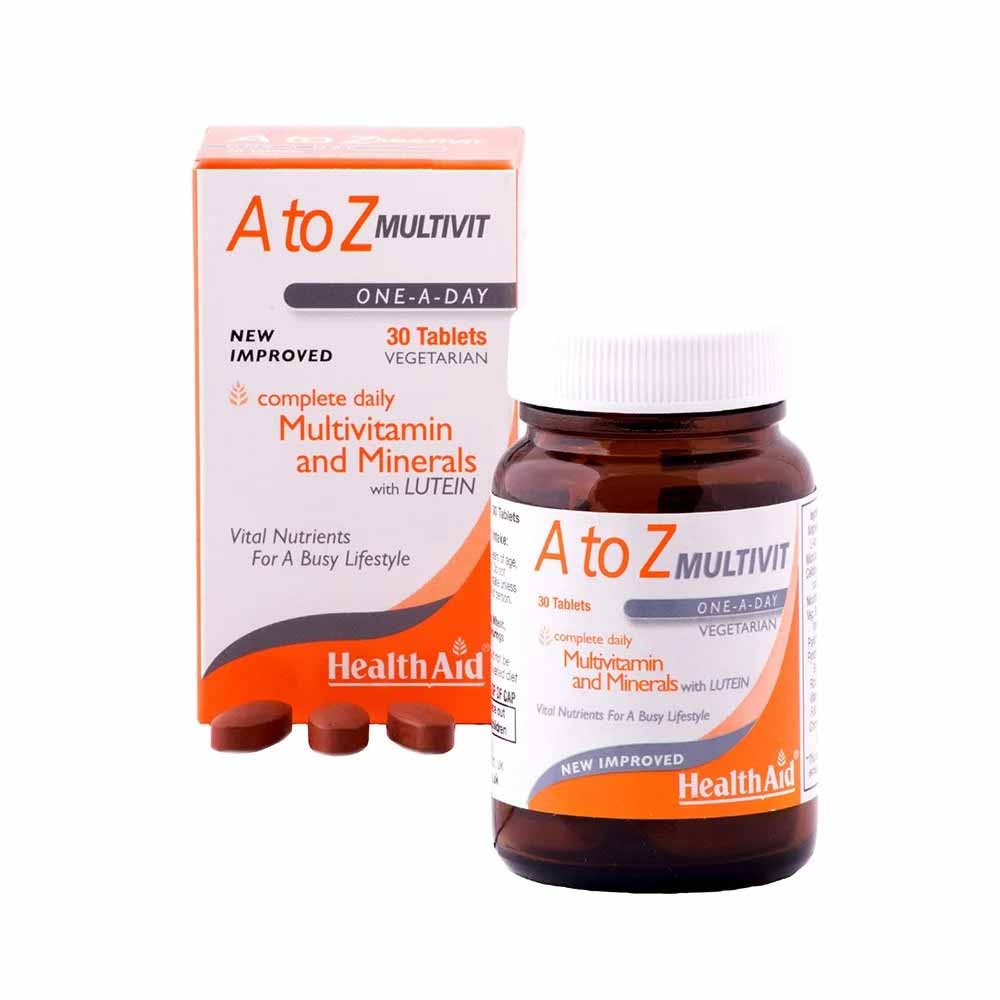 HealthAid A to Z multivit tablets N30