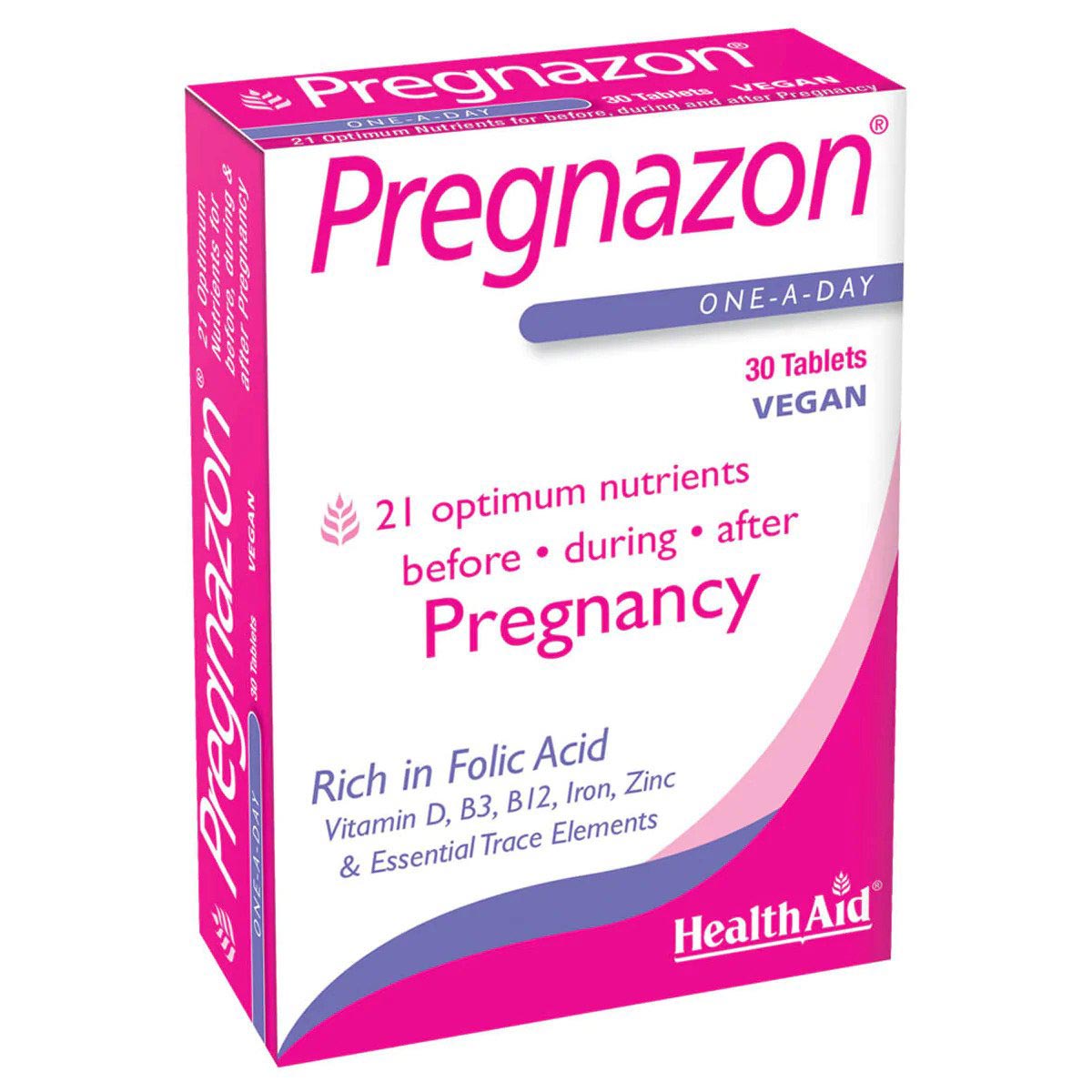 HealthAid Pregnazon tablets N30