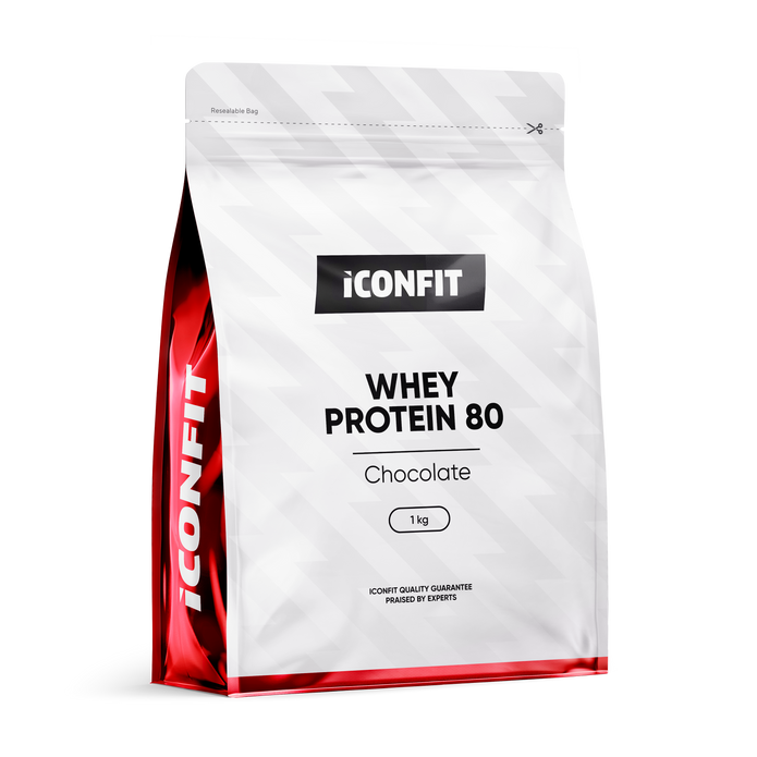 ICONFIT Whey Protein 80 - Unflavoured 1 KG