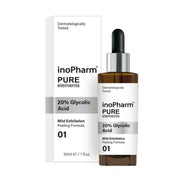 INOPHARM Pure Elements 20% Glycolic Acid face peeling 30 ml