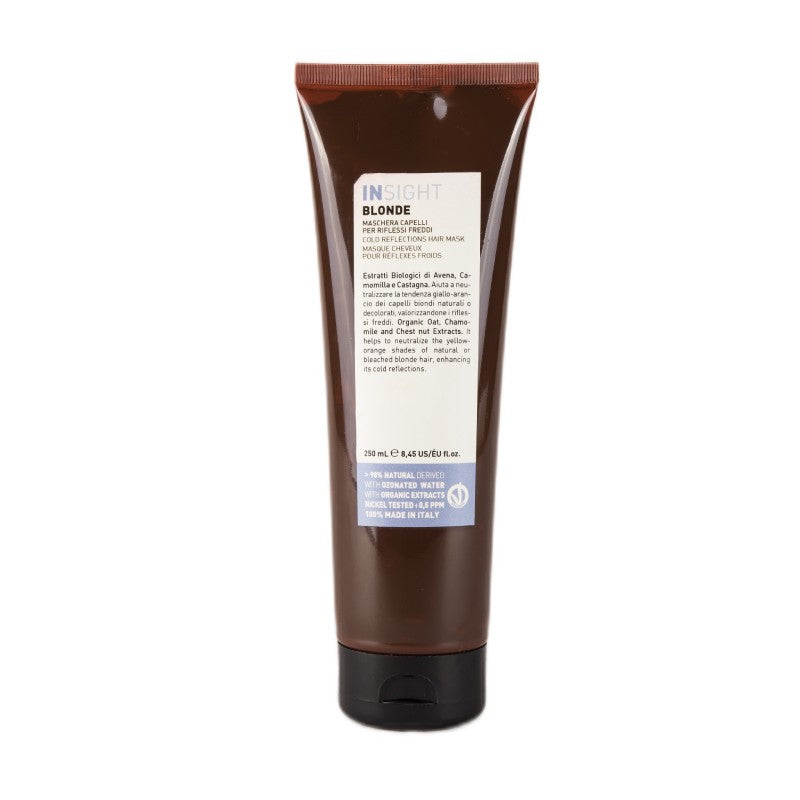 INSIGHT Blonde Cold Reflections hair mask 250 ml