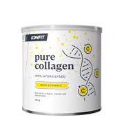 ICONFIT Hydrolized Collagen + C vitamin - bez garšas pulveris 300 g