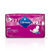 LIBRESSE Maxi Normal Thick Hygienic Packets N10
