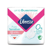 LIBRESSE Pure Sensitive Ultra+ Normal sanitary napkins N12