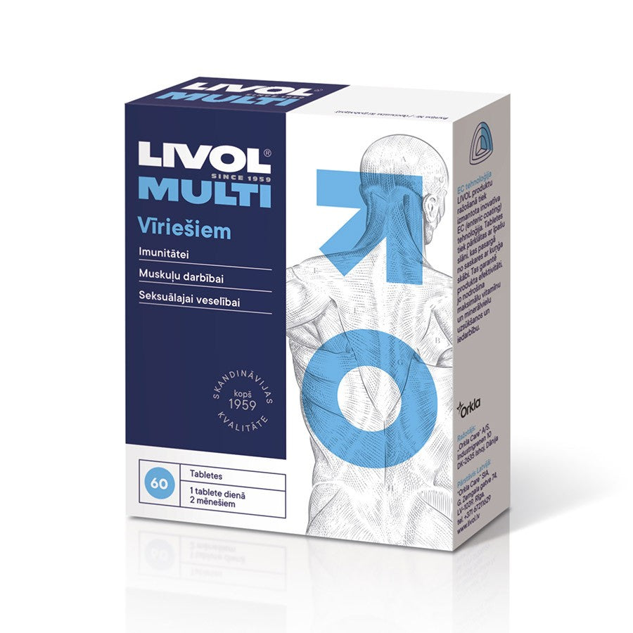 LIVOL Multi for men N60 tablets