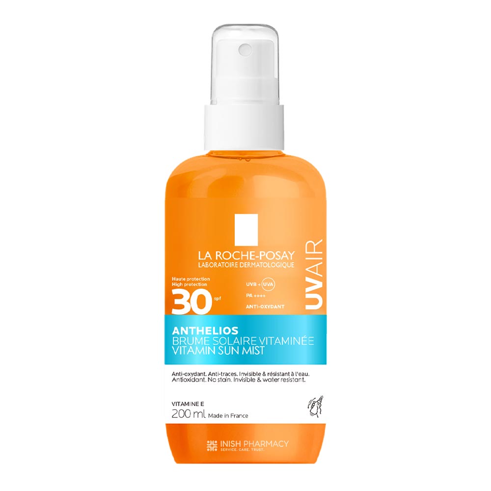 La Roche-Posay Anthelios UVAIR Vitamin Sun Mist SPF30 200ml - High UV Protection