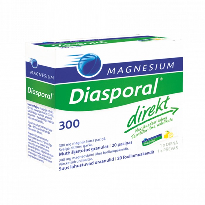 Magnesium Diasporal Direkt 300 bags N20