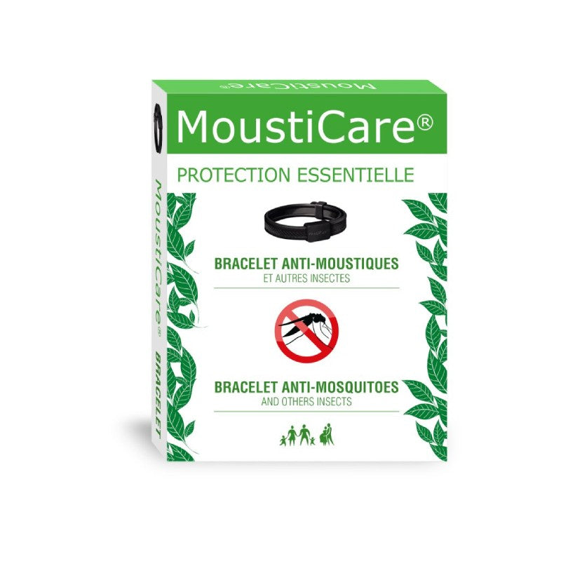 MOUSTICARE bracelet against insects (black) N1