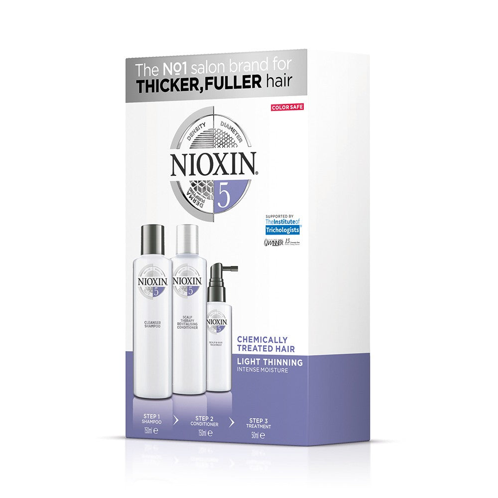NIOXIN Trialkit system 5 - set 150 + 150 + 50 ml