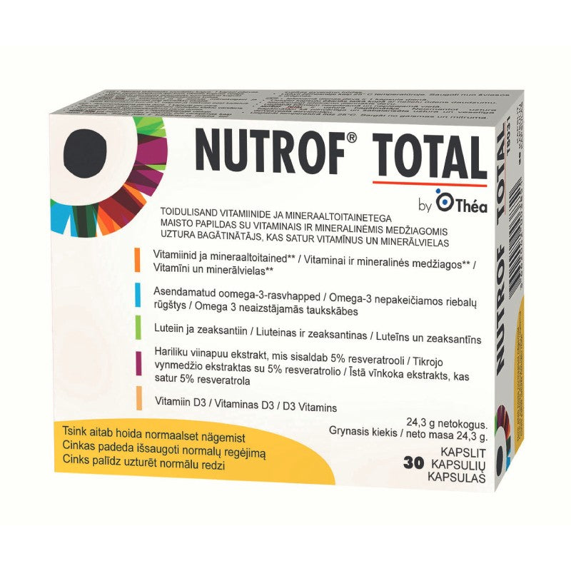 NUTROF Total capsules N30
