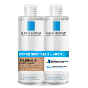 La Roche-Posay Toleriane Micellar Water for Sensitive Skin 400ml - Pack of 2