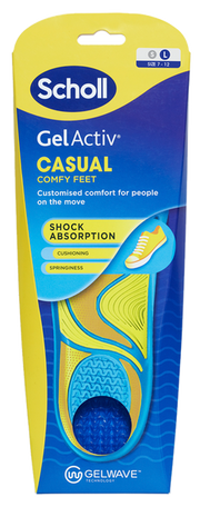 SCHOLL GelActiv (40-46,5 size) insoles 1 a couple