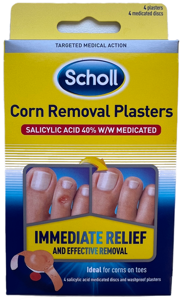 SCHOLL corns a patch 4 pcs