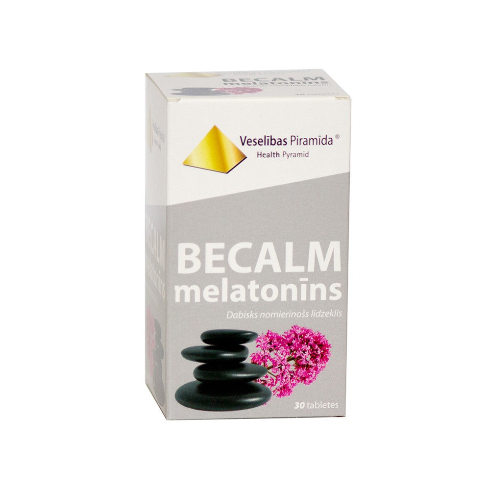 HEALTH PYRAMID BeCalm melatonin tablets N30