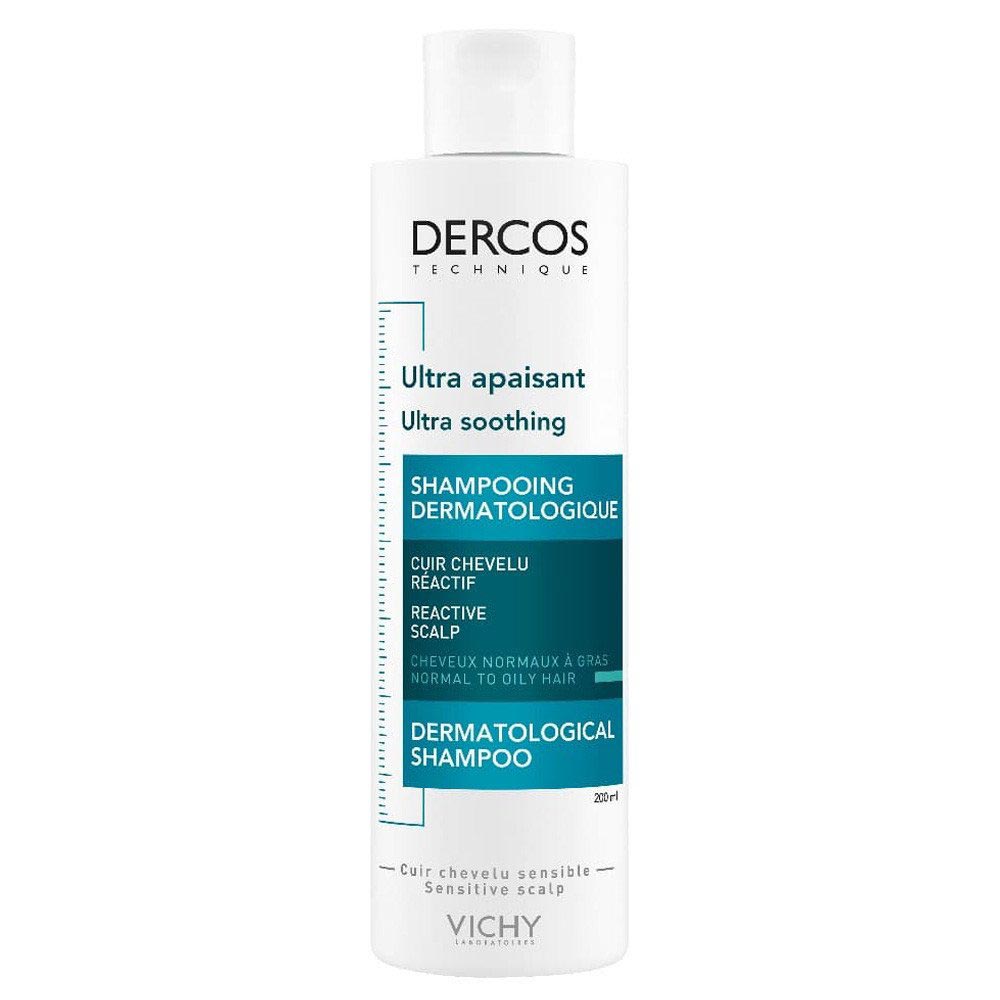 VICHY DERCOS Ultra Soothing shampoo for extra sensitive normal or oily scalp 200 ml