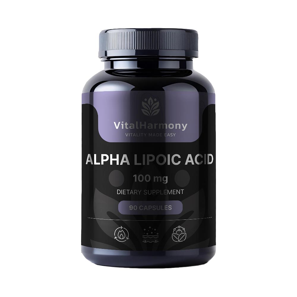 VitalHarmony Alpha Lipoic Acid 100mg capsules N90
