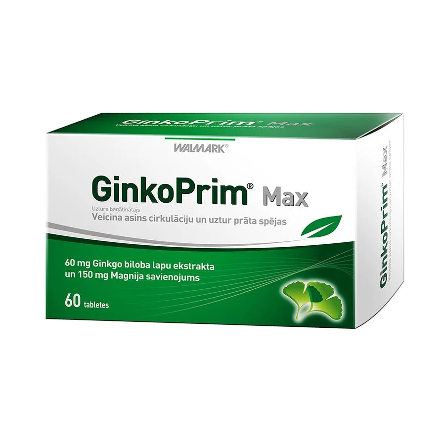 WALMARK Ginkoprim Max 60 mg tablets N60