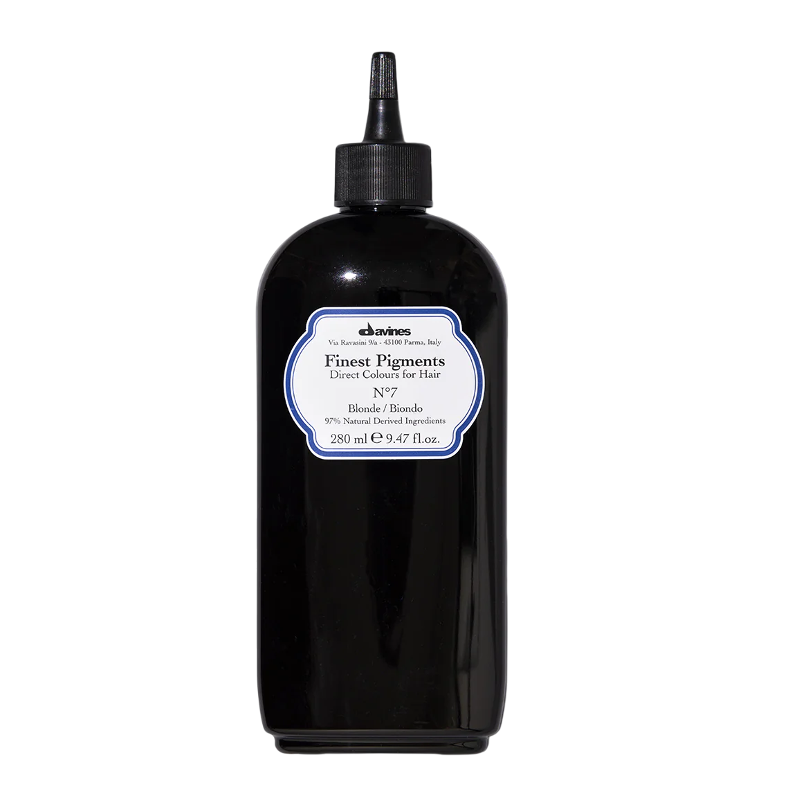 Davines, Finest Gloss, Natural Ingredients, Hair Colouring Pigment, N.7 Blonde, 280 ml