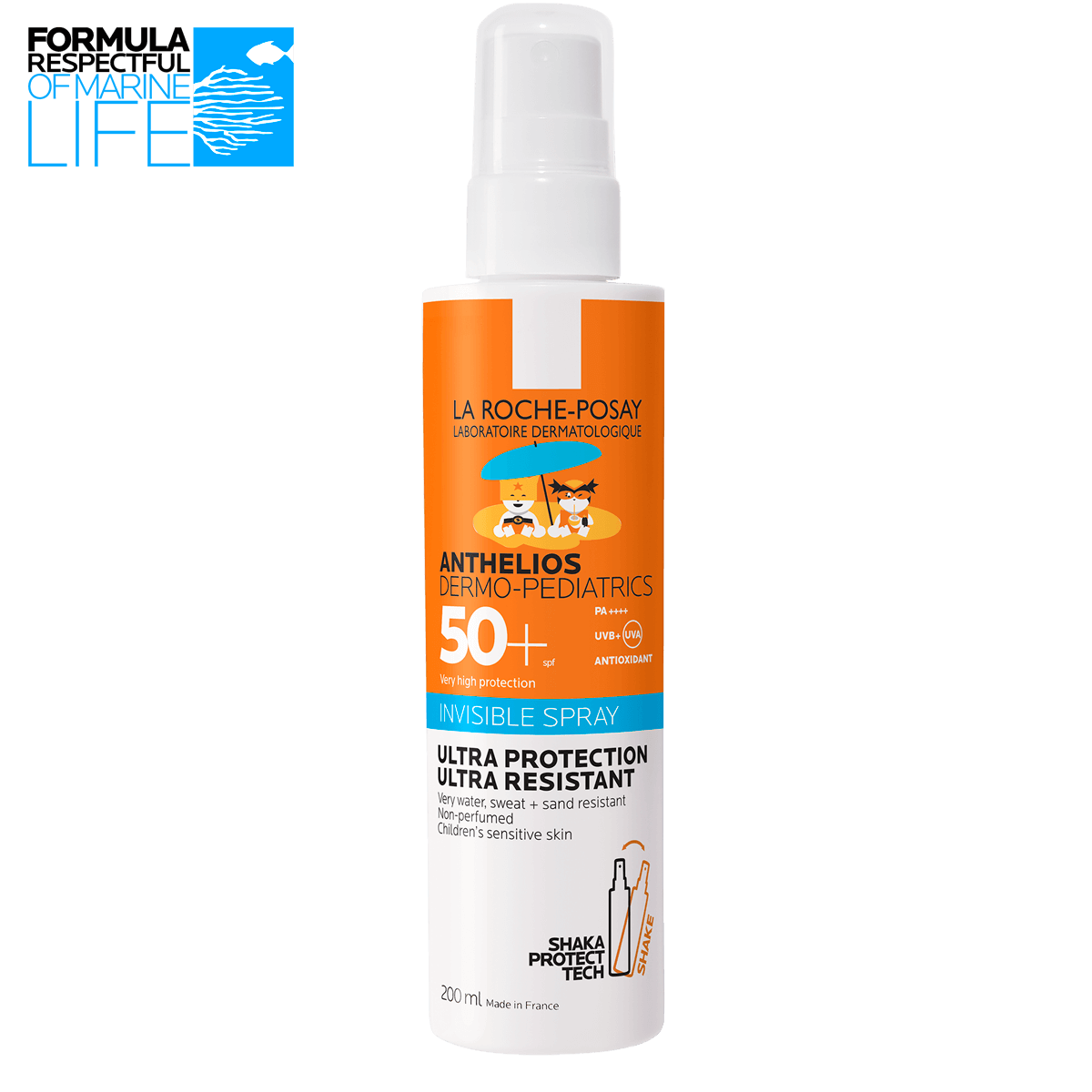 La Roche-Posay Anthelios Invisible Spray Spf 50 Ultralight Protective Spray For Children 200 ml