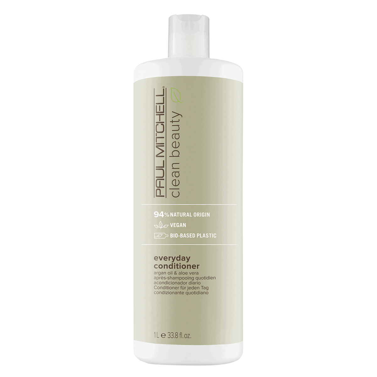 Paul Mitchell, Clean Beauty Everyday, Vegan, Hair Conditioner, Improves Elasticity, 1000 ml