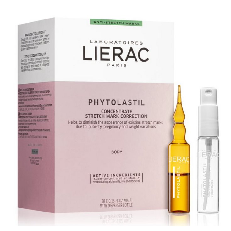 Lierac Phytolastil Stretch Mark Correction Serum 20 Vials Of 5 Milliliters