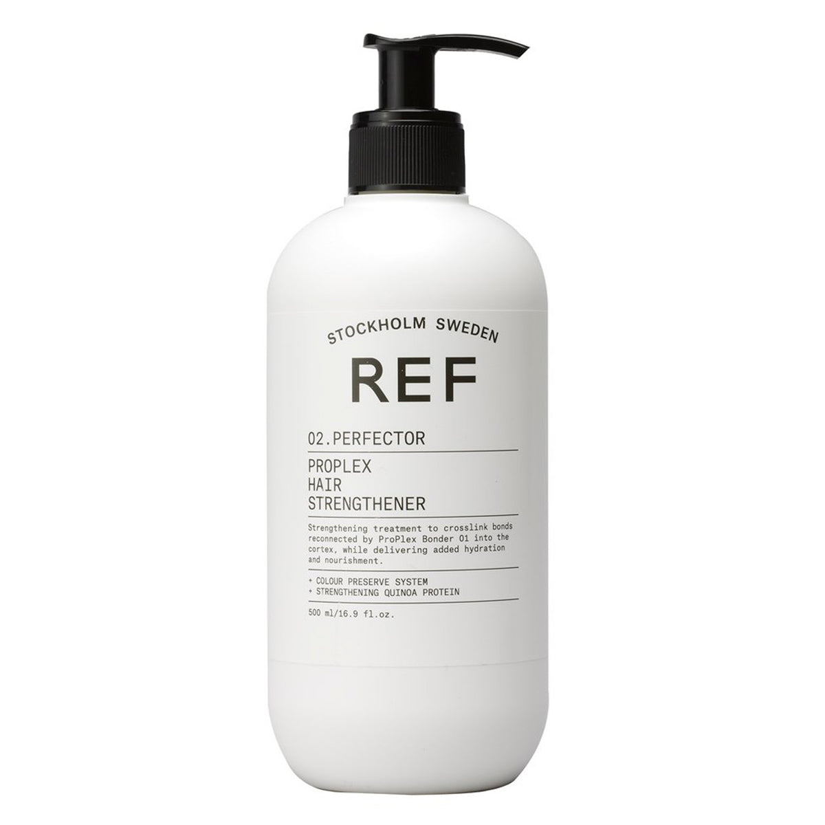 Ref Stockholm, ProPlex 02.Perfector, Vegan, Hair Cream Treatment, For Strengthening, 500 ml